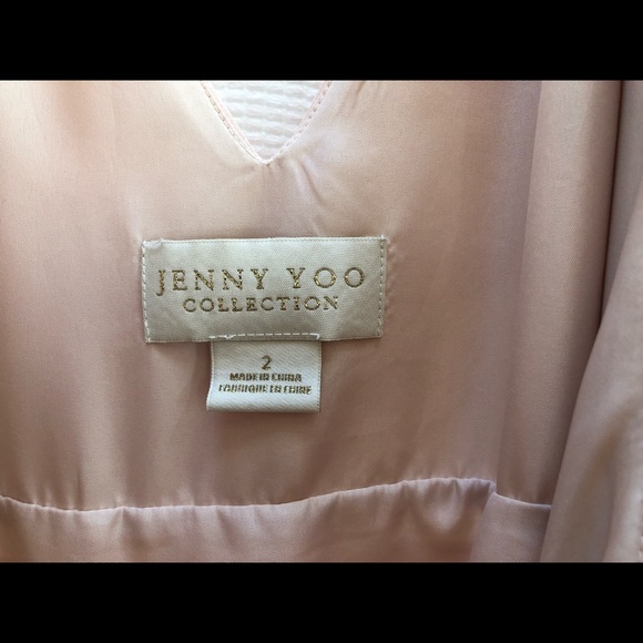 Jenny Yoo Faye Bridesmaid Dress in Soft Blush - Picture 8 of 10